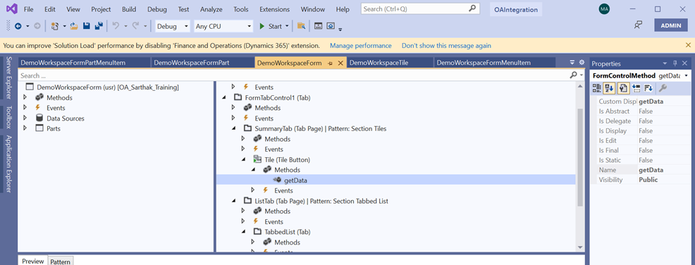 OneByte: Custom Workspace in Dynamics 365 Finance & Operations | OnActuate