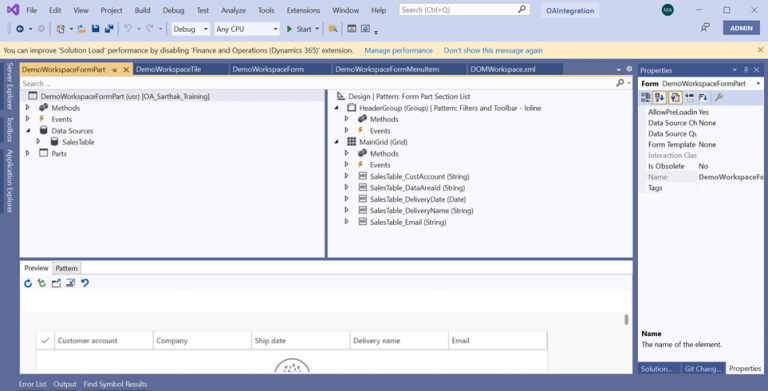 OneByte: Custom Workspace in Dynamics 365 Finance & Operations | OnActuate