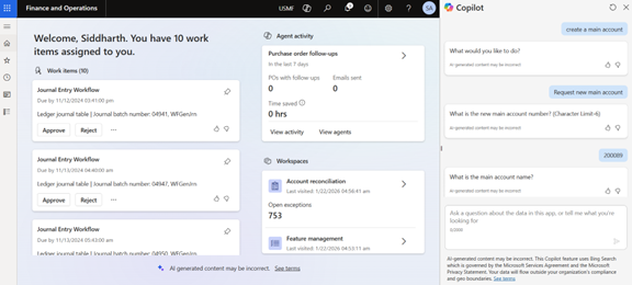agent-driven main account creation