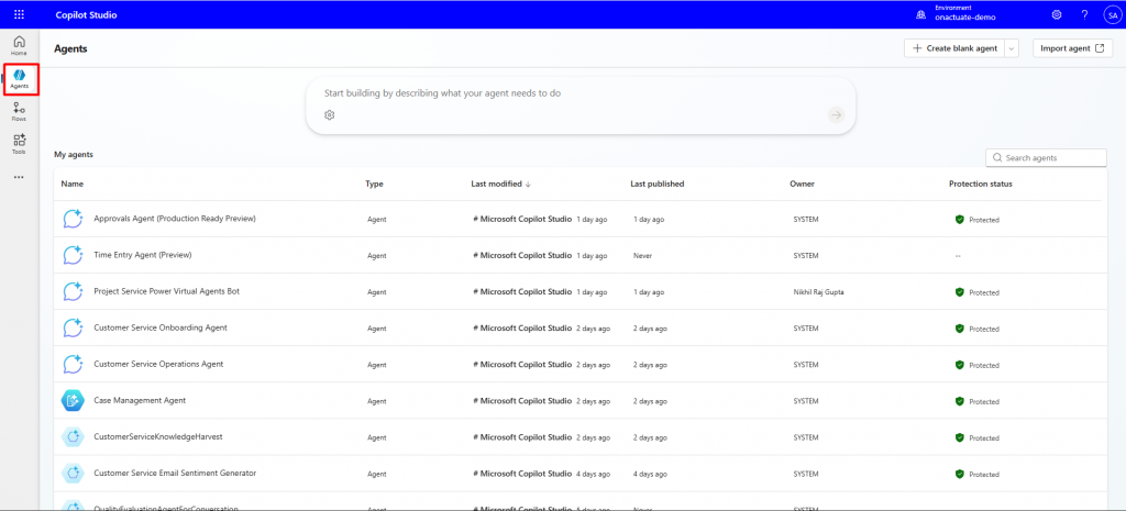 AI Agents in Microsoft Copilot Studio