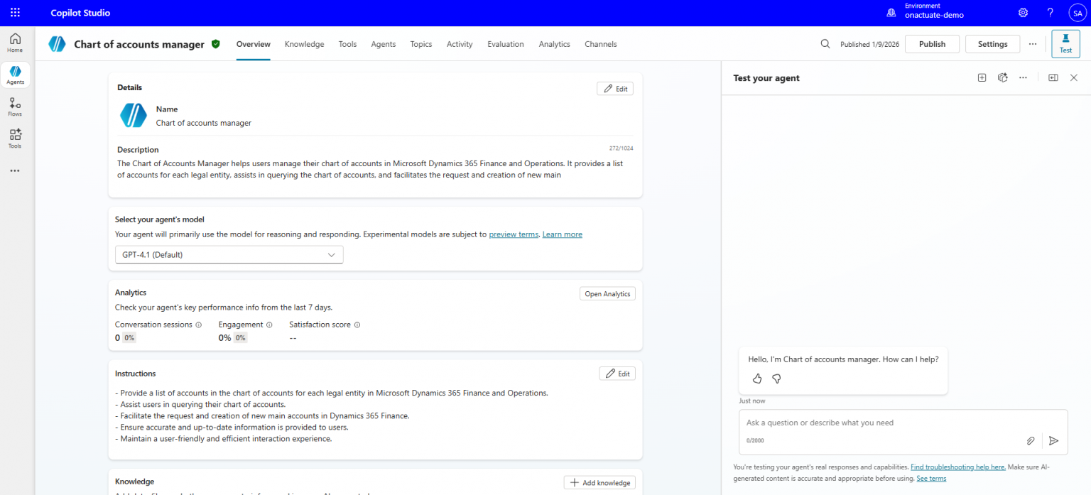 5 Steps to Build and Deploy Custom AI Agents in Dynamics 365 Finance ...