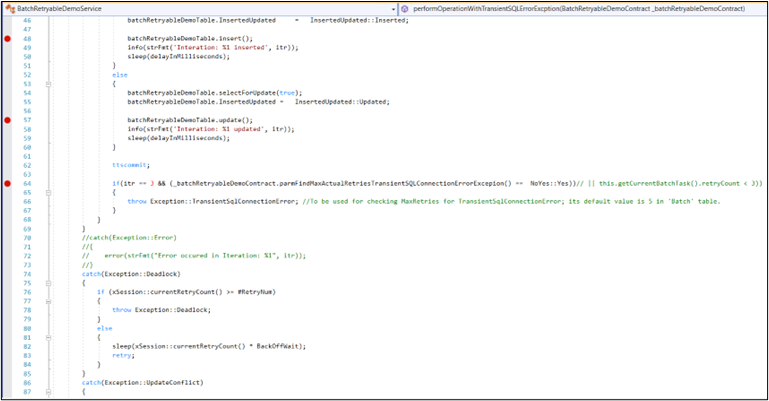 OneByte: Batch Retryable Framework in D365 F&SC | OnActuate