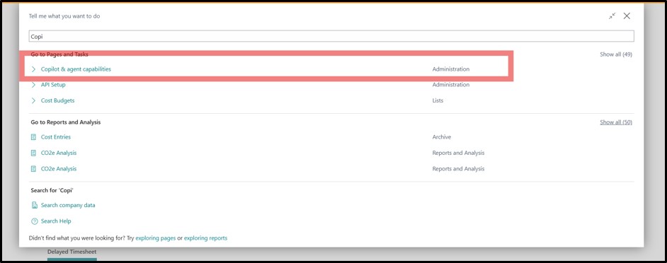 enable sales order agent capability
